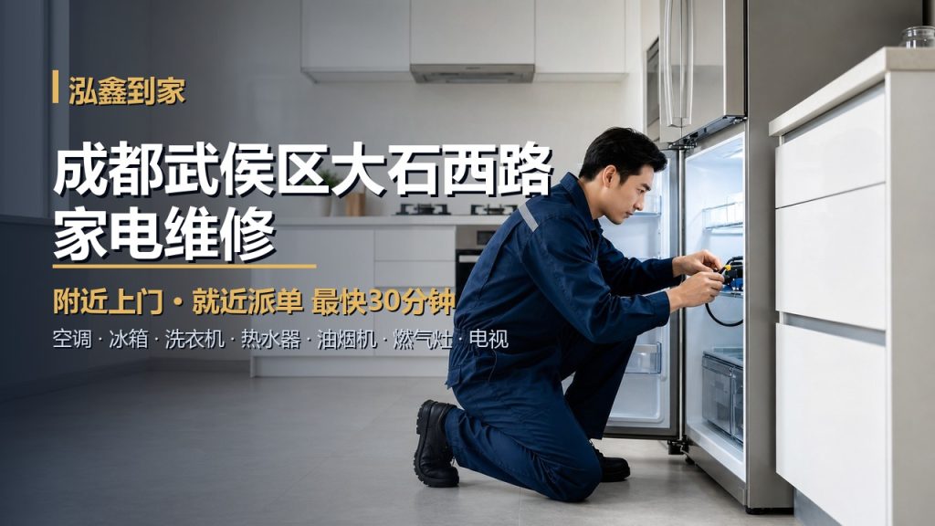成都武侯区大石西路家电维修上门 泓鑫到家