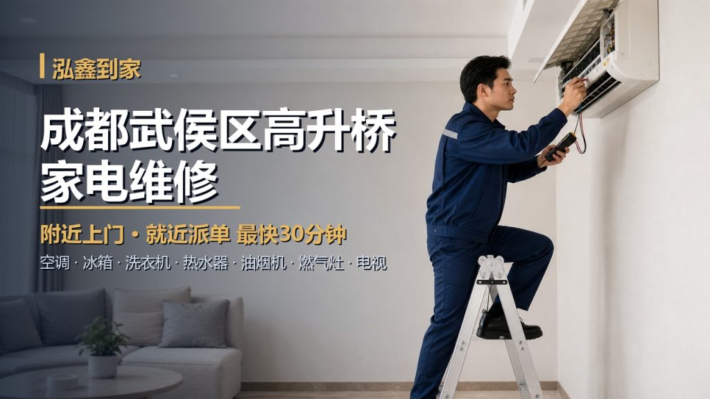 成都武侯区高升桥家电维修上门 泓鑫到家