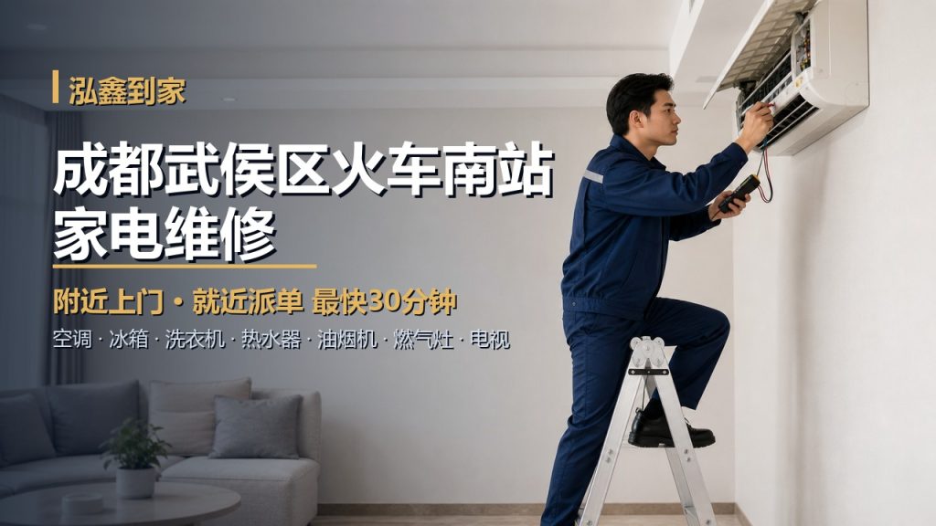 成都武侯区火车南站家电维修上门 泓鑫到家