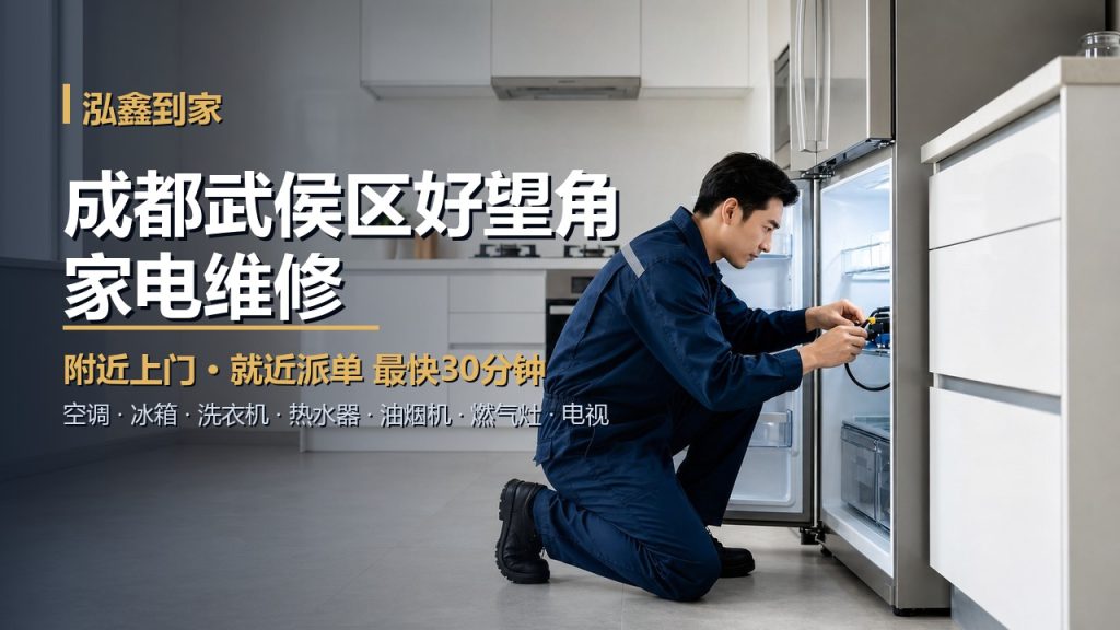 成都武侯区好望角家电维修上门 泓鑫到家