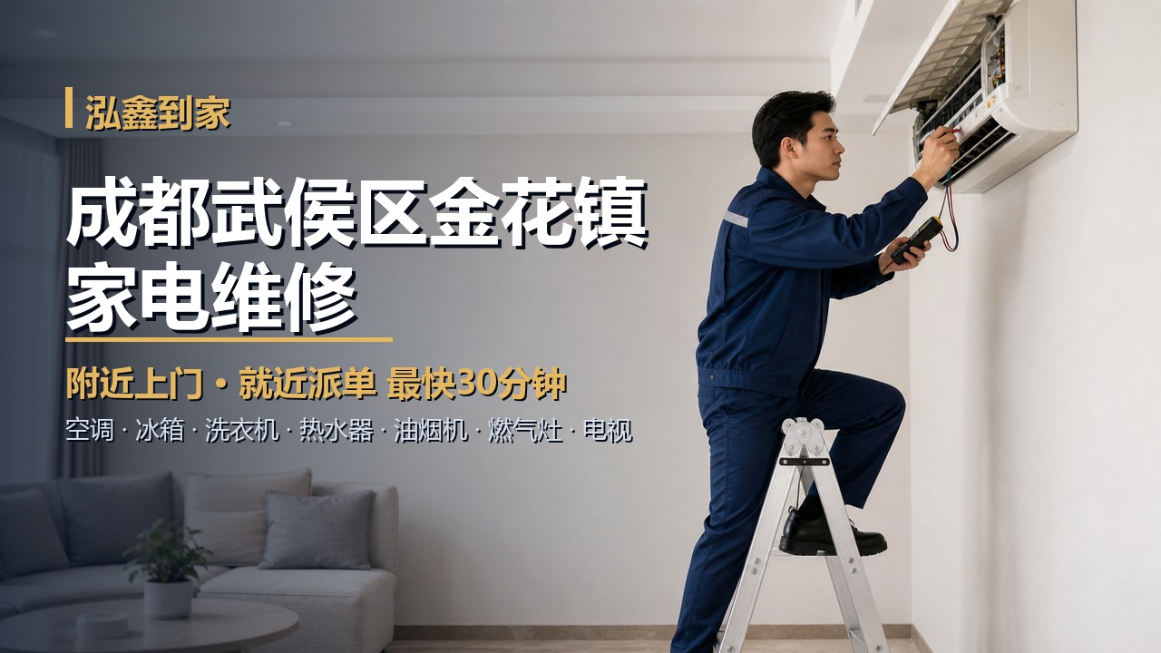 成都武侯区金花镇家电维修上门 泓鑫到家