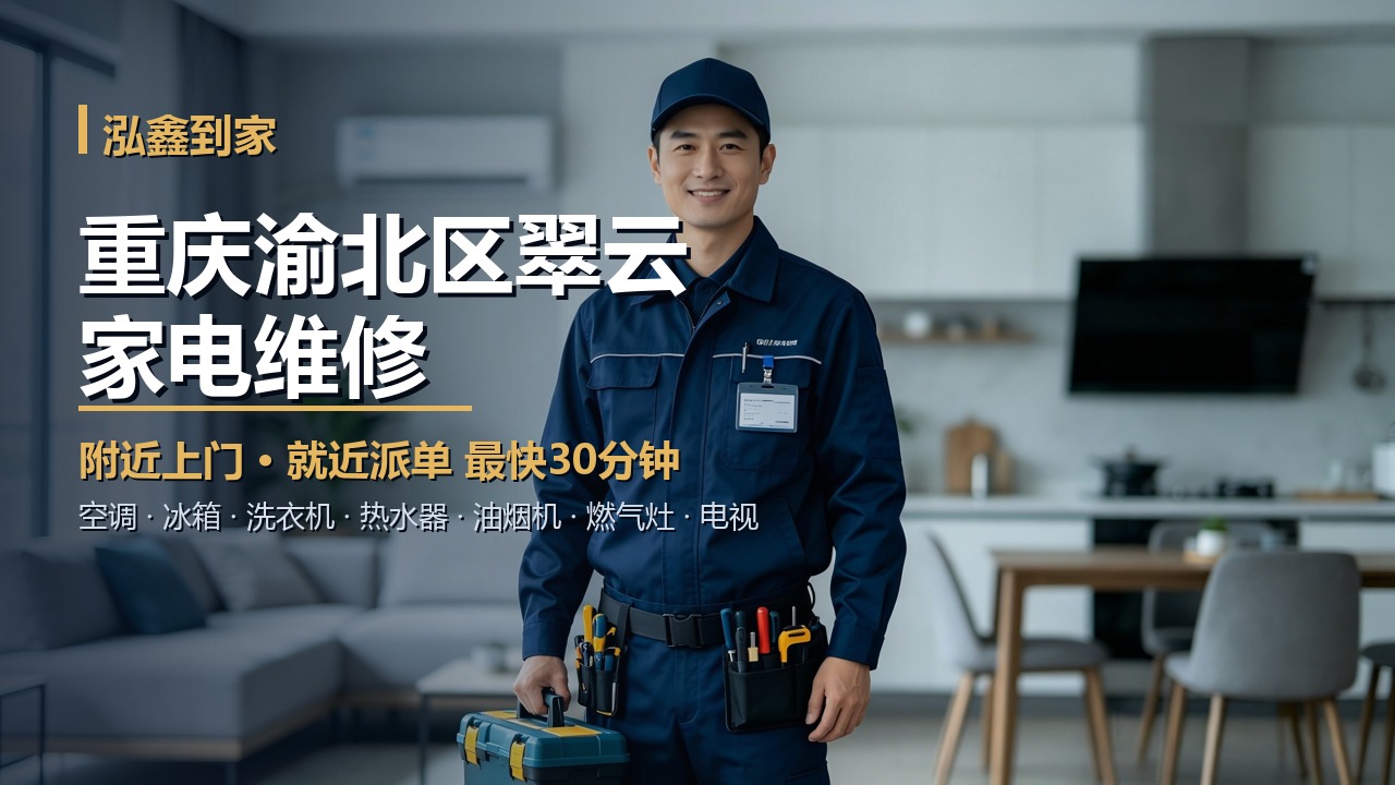 重庆渝北区翠云家电维修上门 泓鑫到家