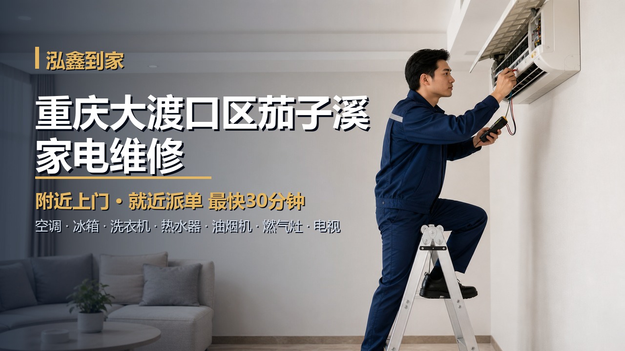 重庆大渡口区茄子溪家电维修上门 泓鑫到家